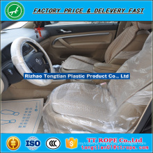 LDPE ivory plastic 15micron disposal automobile Seat Covers in roll